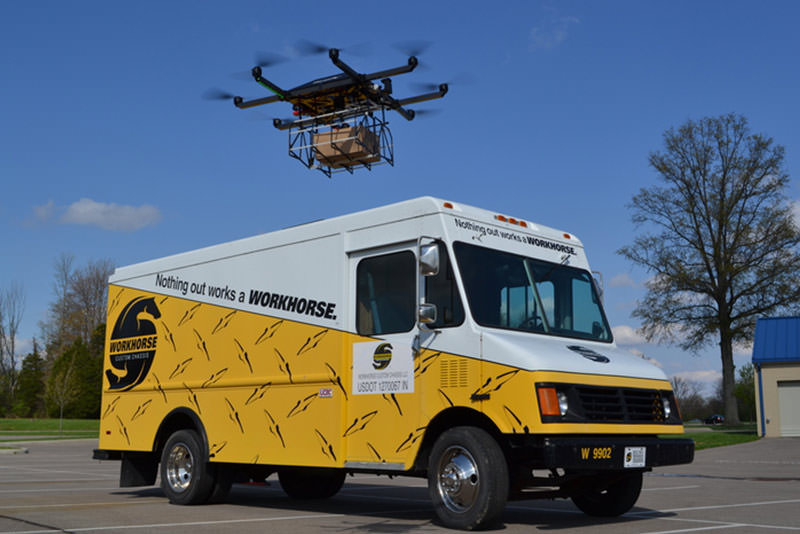 Workhorse-Drone-Delivery-Truck-System